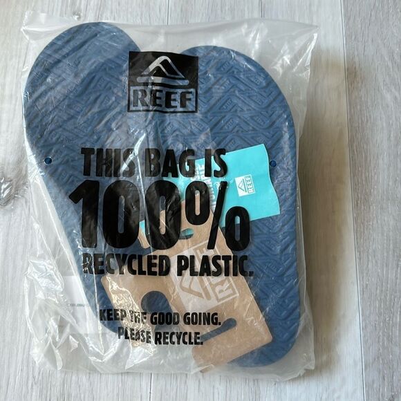 REEF CUSHION PHANTOM GUNMETAL OCEAN MEN'S SANDAL SIZE 8 NWT in packaging - Picture 5 of 7